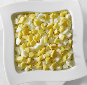 Diced Eggs